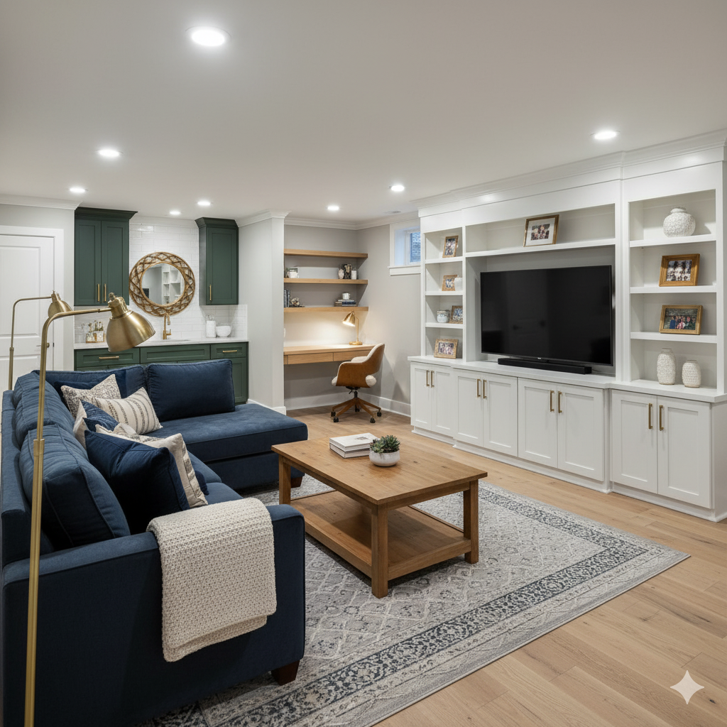 Bathroom remodeling near me - Virginia Home Remodeling Experts luxury bathroom in Colonial Heights VA