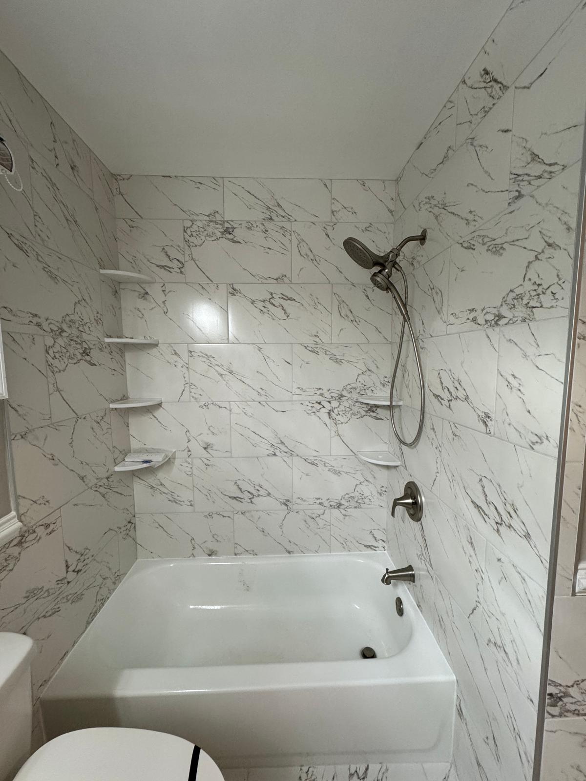 Bathroom remodeling in Richmond VA - Unique Precision Remodeling luxury bathroom project